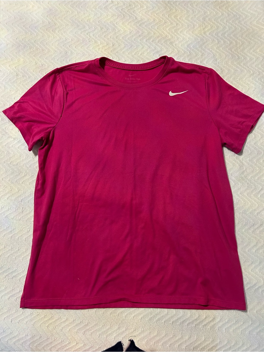 Nike Women’s Magenta Short Sleeve Dri-FIT Tee